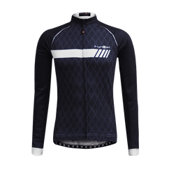 Tricou Ciclism FUNKIER Tivoli-L Pro (L/S) - White
