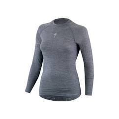 Bluza de Corp Termica SPECIALIZED Merino Women's Baselayer (L/S) - Grey