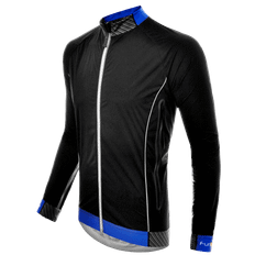 Jacheta Impermeabila Ciclism FUNKIER Trieste Pro - Black/Blue