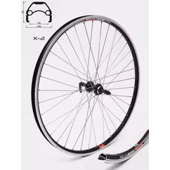 Roata Spate CROSSER X2 36H 26'' Filet, QR - Frana V-brake cu Butuc R752
