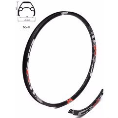 Janta CROSSER X11 28/29 36H negru | capsata
