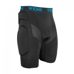 Pantaloni Ciclism cu Protectii TSG Mtb Crash Pant A - Black