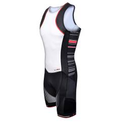 Costum Triatlon FUNKIER Licata Women Pro - Alb/Negru