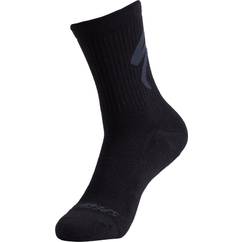 Sosete Ciclism SPECIALIZED Cotton Tall Logo - Black