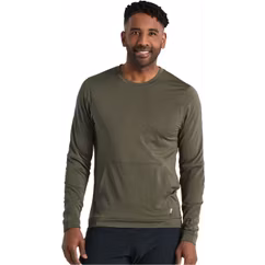 Tricou Ciclism SPECIALIZED Men's Trail Power Grid (L/S) - Oak Green