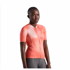 Tricou Ciclism SPECIALIZED Women's SL Distortion (S/S) - Vivid Coral
