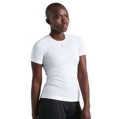 Bluza de Corp Termica SPECIALIZED Women's Seamless Light Baselayer (S/S) - White