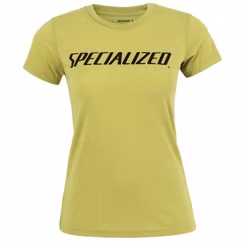 Tricou Ciclism SPECIALIZED Women's Wordmark (S/S) - Olive Green