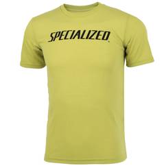 Tricou Ciclism Copii SPECIALIZED Youth Wordmark (S/S) - Olive Green