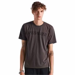 Tricou Ciclism SPECIALIZED Men's Wordmark (S/S) - Charcoal