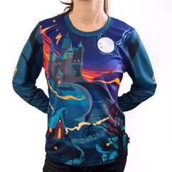 Tricou Ciclism SPECIALIZED Women's All Mountain (L/S) - Fairy Transilvania