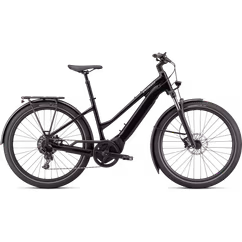 Bicicleta SPECIALIZED Turbo Vado 4.0 Step-Through - Cast Black/Silver Reflective