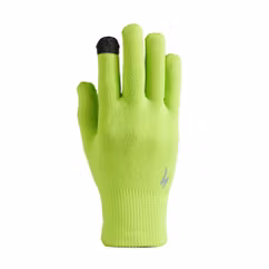 Manusi Ciclism SPECIALIZED Thermal Knit (L/F) - Hyper Green