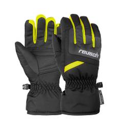 Manusi Schi REUSCH Bennet R-TEX XT Junior - Black Melange/Safety Yellow